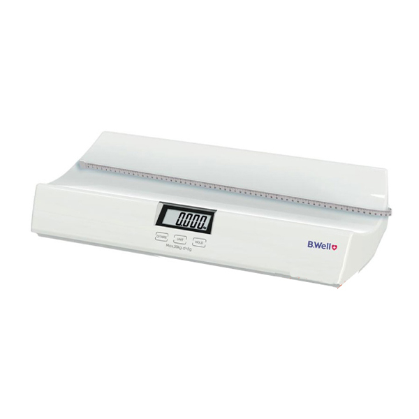 ترازو نوزاد دیجیتال همراه با قد سنج بی ول PRO-161